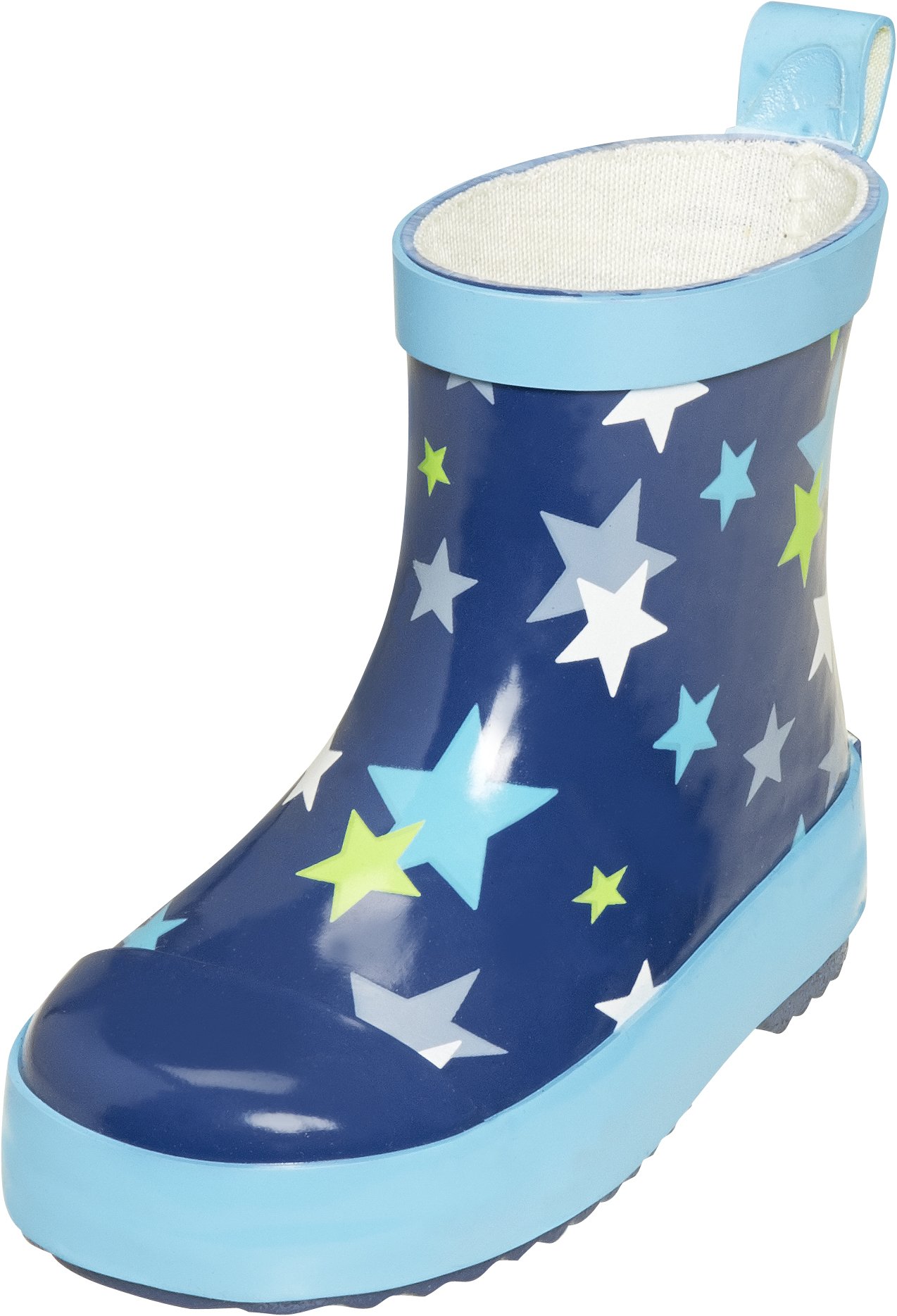 Playshoes Unisex-Child Rubber Boots Short Stars, 180368, Size EU 19
