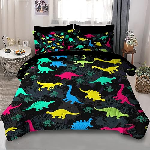 Miniatura 71 de Juego de cama individual de 8 piezas con edredón y sábanas en una bolsa para niños y niñas en una bolsa - Linda ropa de cama de animales de granja