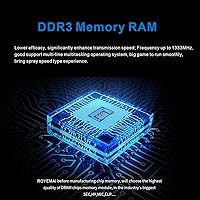 Vista 5 de PC3-10600U 8GB Kit (2X4GB) DDR3 10600 1333MHz PC3-10600 4GB 2Rx8 240-pin Dimm CL9 1.5V Desktop Módulo de memoria RAM