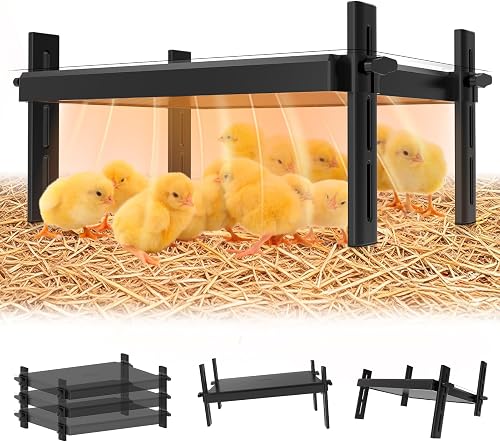 KOOHYIA 15 by 12.6 inch brooder heating plate for quail and chicks