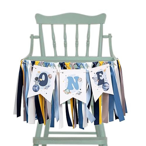 First Trip Around the Sun Galaxy First Birthday High Chair
