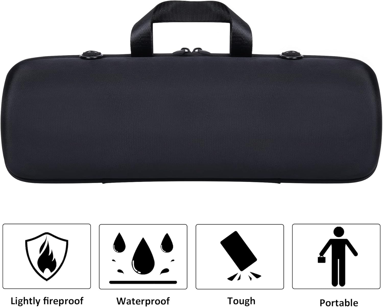 co2CREA Hard Travel Case Replacement for Xtreme 2 Portable Wireless Bluetooth Speaker fits Power Adapter - Image 7