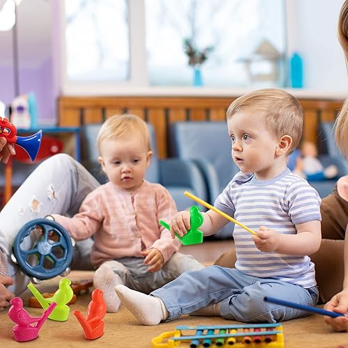 Miniatura 5 de Sumind 16 piezas de silbatos de agua para pájaros, silbatos de fiesta, juguetes novedosos de agua, currucas de agua, instrumento musical, juguete