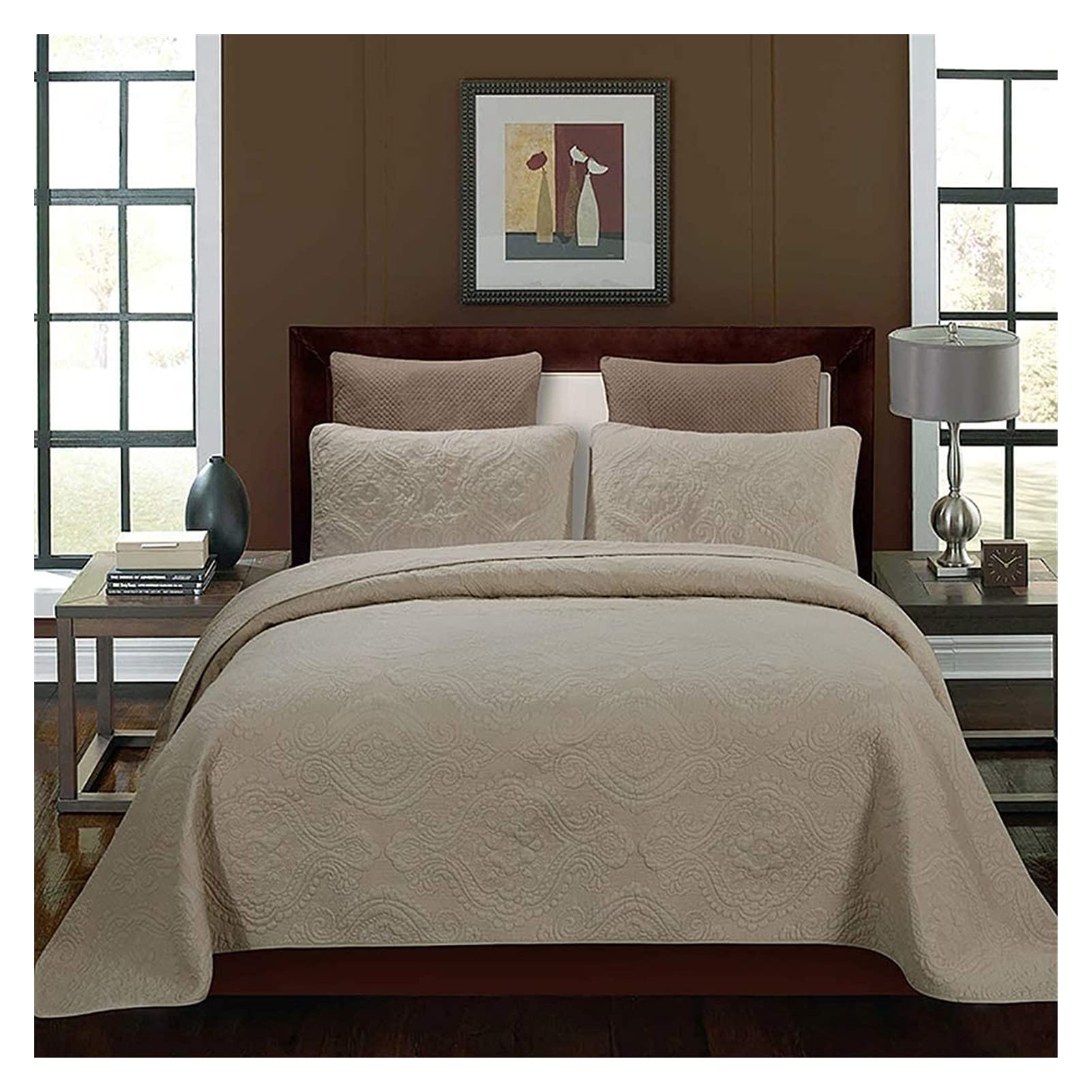 Housse de couette Queen Size en coton de qualité hôtelière supérieure