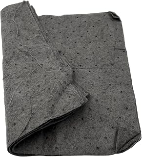 Sandhill Gray Sonic Bonded Universal Absorbent Pads 15" X 18", Pack of 5 (Light-Weight)