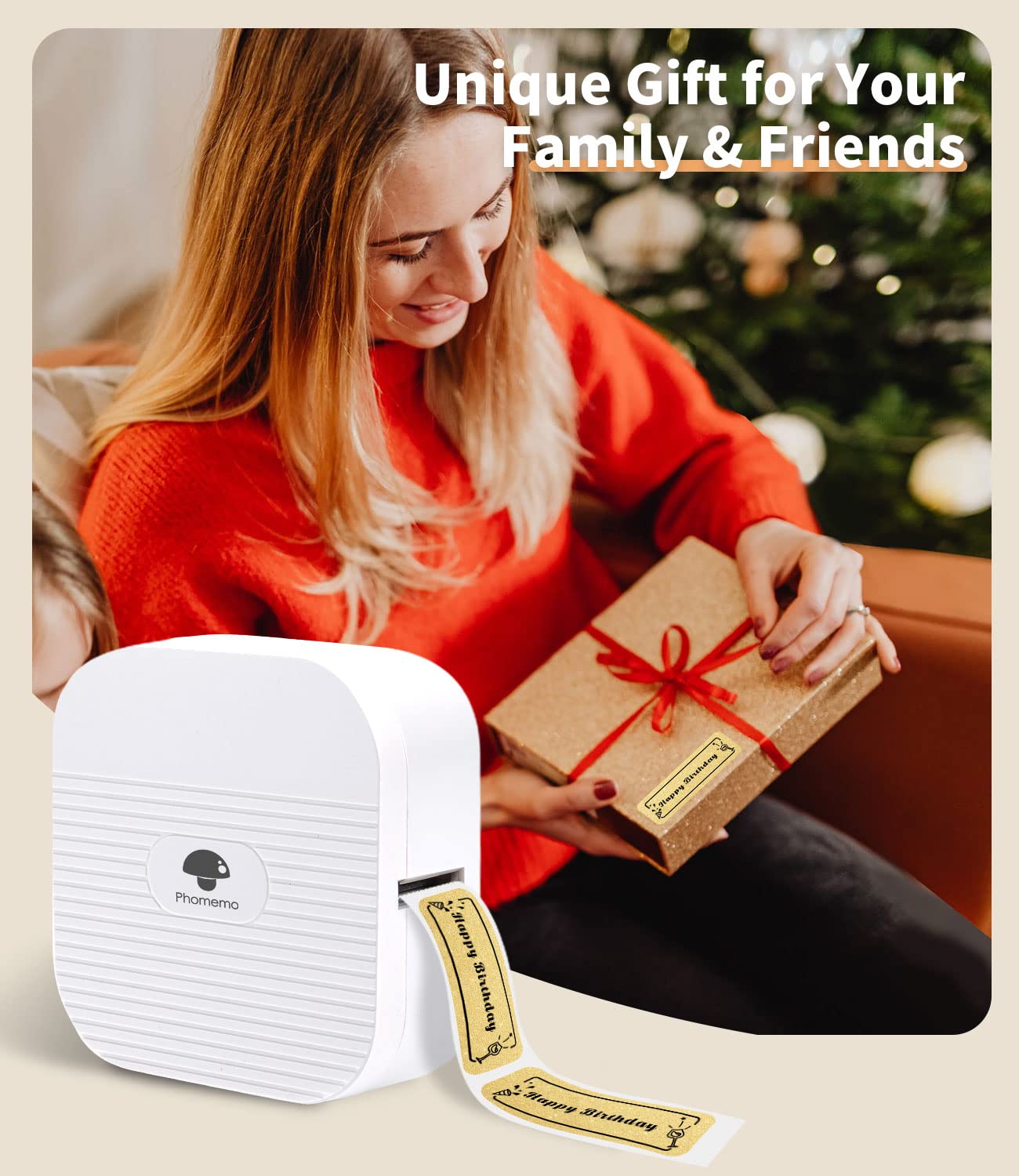 Stampante Etichette Bluetooth Phomemo Q31 - Etichettatrice Termica, Per Casa E Ufficio, IOS/Android - Foto 10