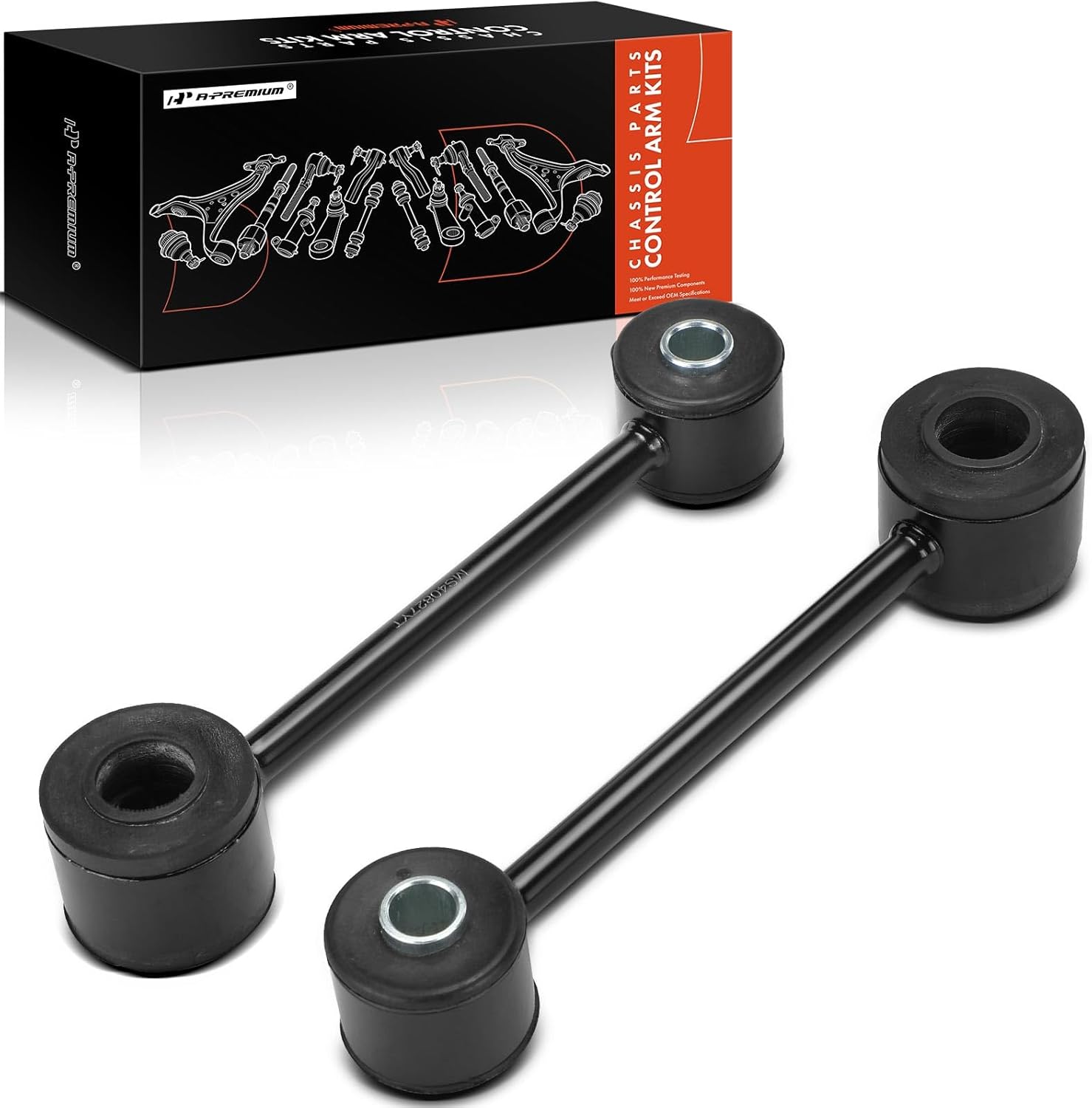 A-Premium 2 x Rear Sway Bar Links Stabilizer Bar Links, Compatible with Ford Mustang 2007-2009/2011-2014
