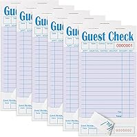 Vista 27 de Paquete de 6 Libros de Comandas para Meseros, Blocs de Notas para Servidores, Talonario de Comandas, Bloc de Notas para Meseras para Restaurantes
