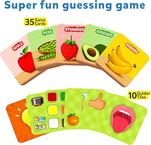 Miniatura 2 de Juego de cartas Skillmatics Guess in 10 Junior La comida que comemos!  Regalos, súper divertidos y educativos para niños de 3 a 6 años