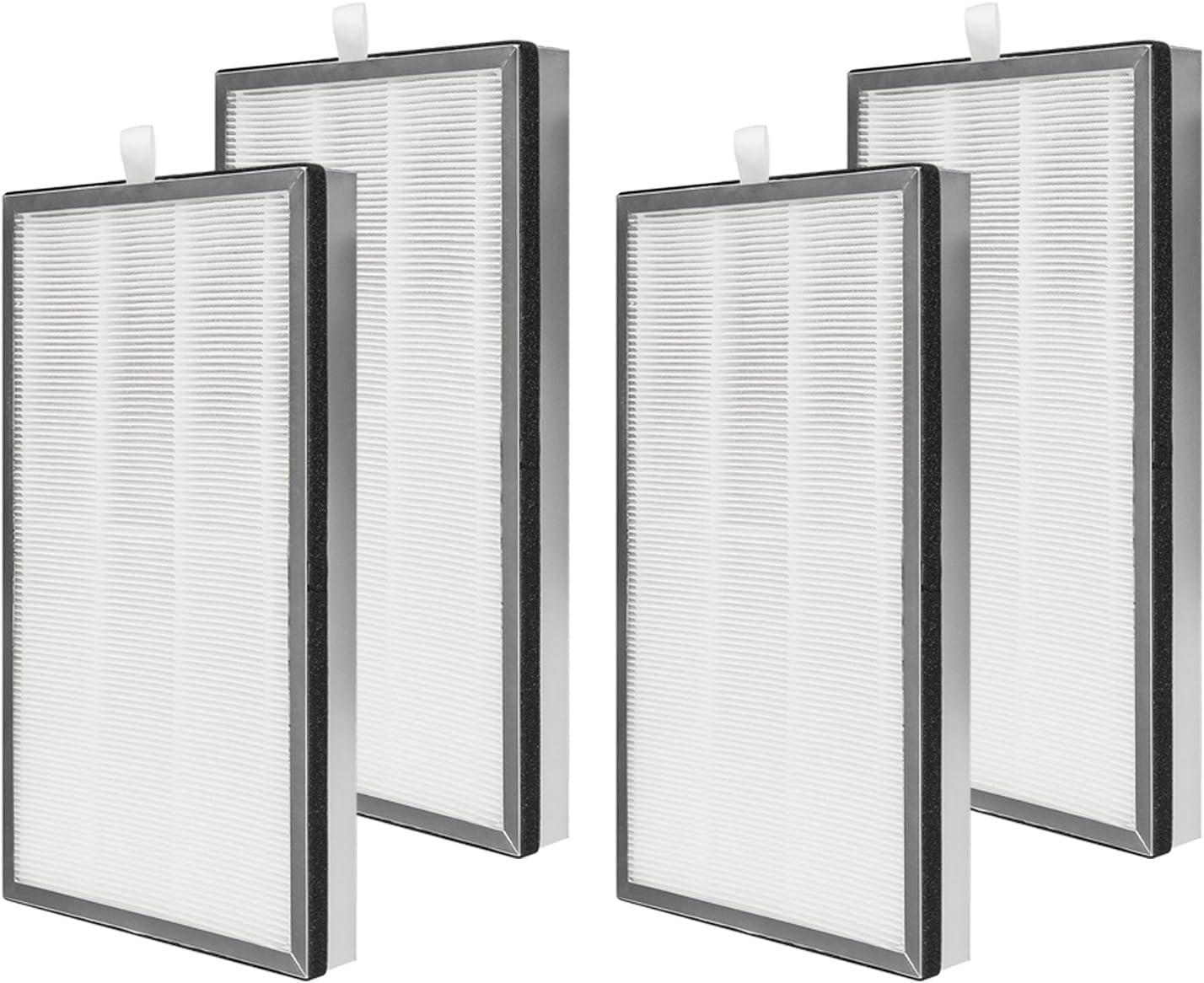 4 Pack MA Series 40 Replacement Filter Compatible with 40 40A/40B/40W Air Purifier, 3-in-1 True HEPA Filter, Activated Carbon Filter And Pre-Filter