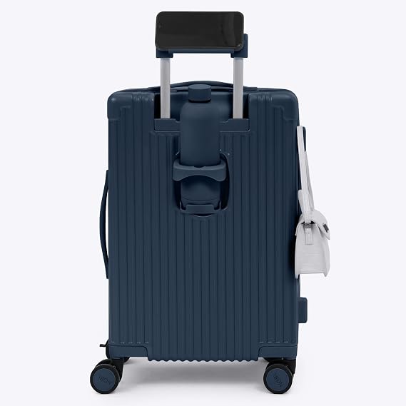 Nobl Travel Expandable Carry on Luggage, Aluminum Frame Hard Shell Suitcase