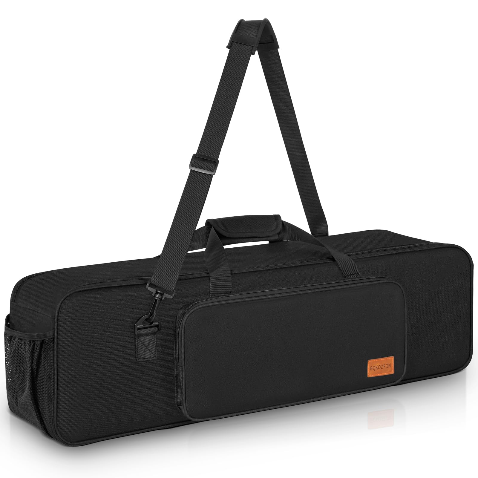 OUUTMEE Borsa portatile per treppiede, con tracolla, per treppiede, treppiede, treppiedi per luce, monopiede e altre attrezzature fotografiche, Nero , 80 x 21 x 21 cm/31,5“ x 8,3” x 8,3“, Borsa per