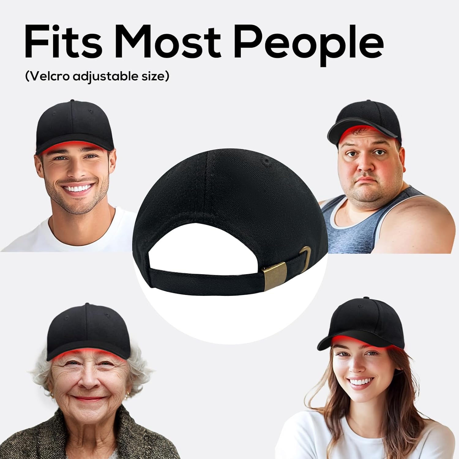 Laser Cap, Promote Hair Growth in Males or Females. Red Light Therapy for Hair Growth Cap - Image 5