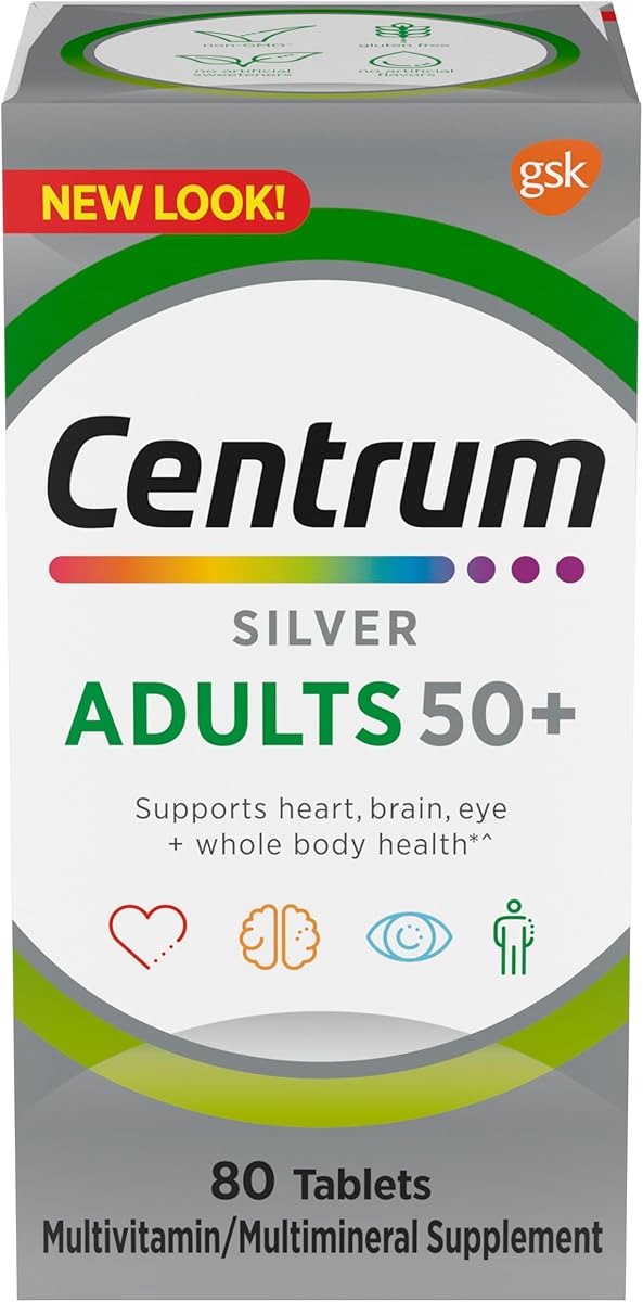 Centrum Centrum Silver Adults 50+ supplement bottle