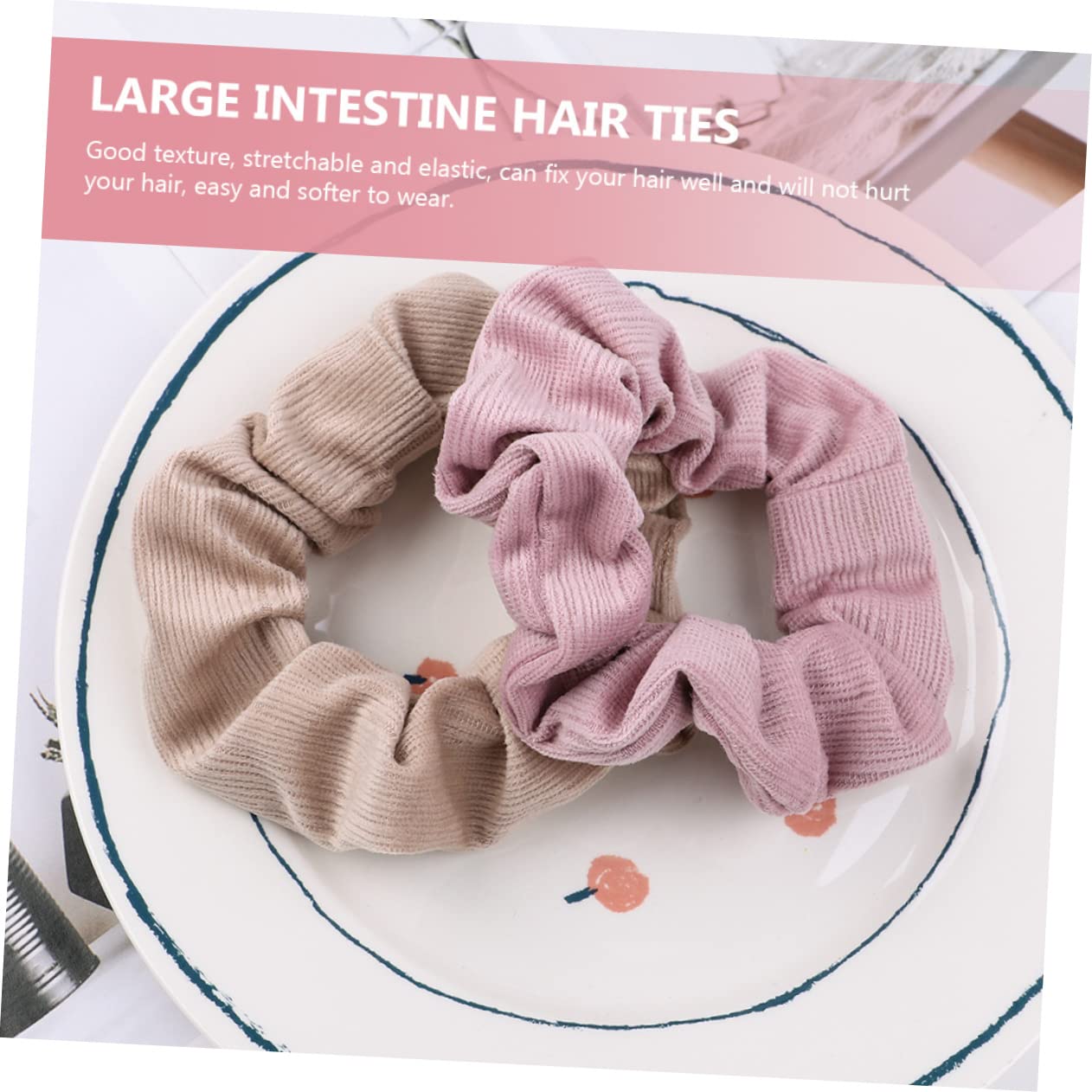 MAGICLULU 30 Piezas Anillo De Pelo Gomas Para El Pelo De Satén Scrunchy De Las Mujeres Accesorios Para El Cabello Para Mujeres Cuerdas Para El Cabello Banda Elástica Salvaje Paño