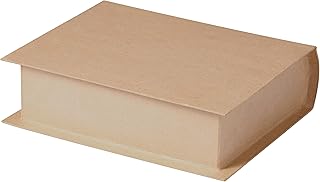 Décopatch BT070C - Box aus Pappmaché, Buchform, 22,5x18x6cm, 1 Stück