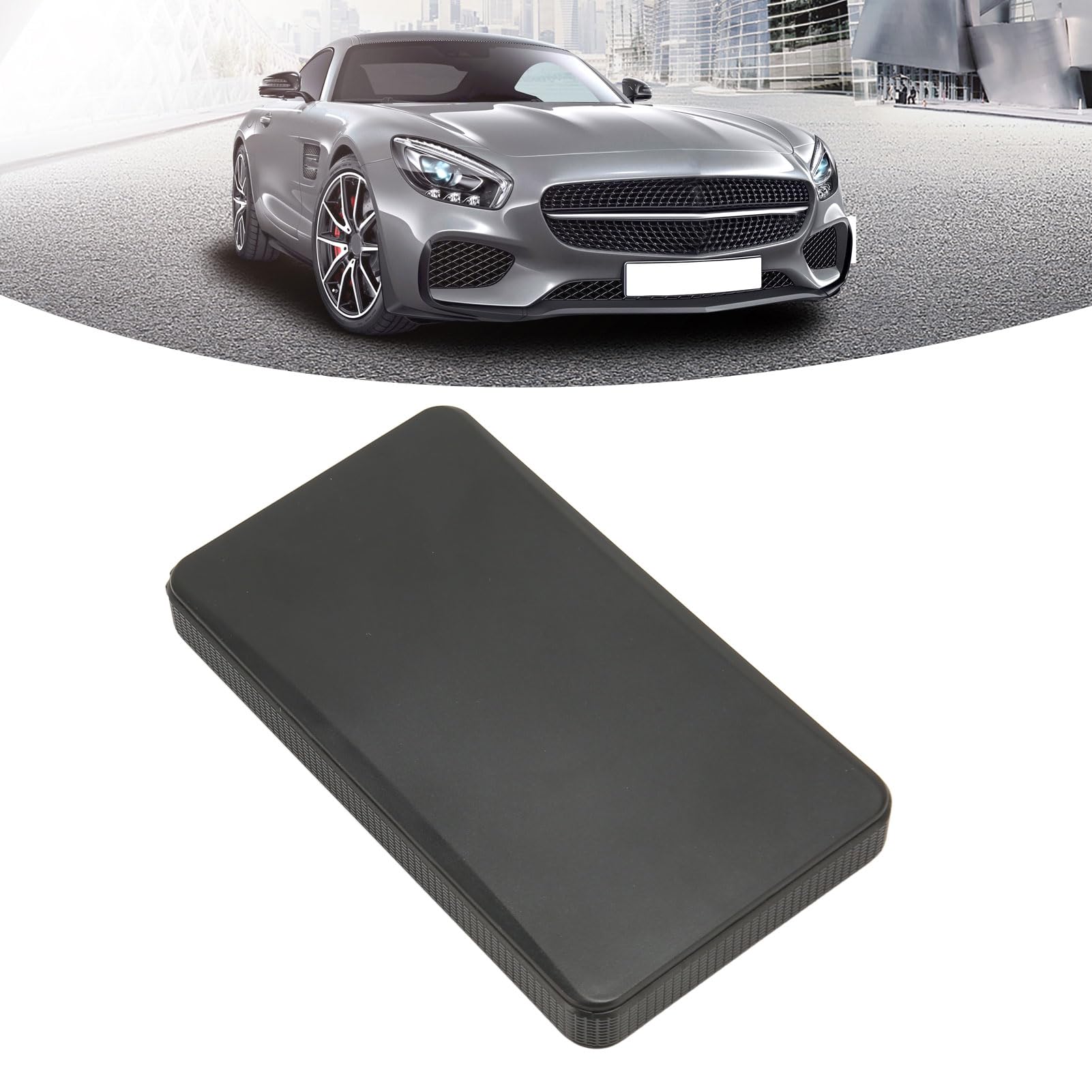 Arrancador de Batería de Coche, Batería de Arranque de 12000 MAh 600 A para Motores de Gasolina de hasta 4,0 L y Diésel de 4,0 L, Refuerzo de Batería con Luz LED Integrada