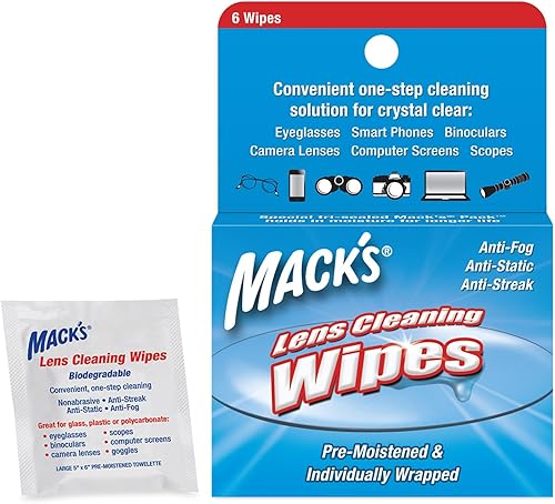 Miniatura 10 de Mack's Toallitas de limpieza de lentes - 30