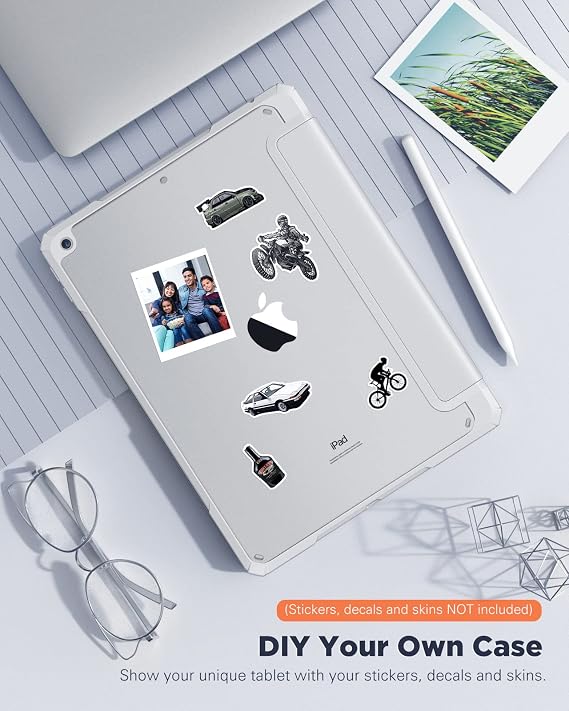TiMOVO Case for iPad 9th/8th/7th Generation 10.2 inch, Light Gray
