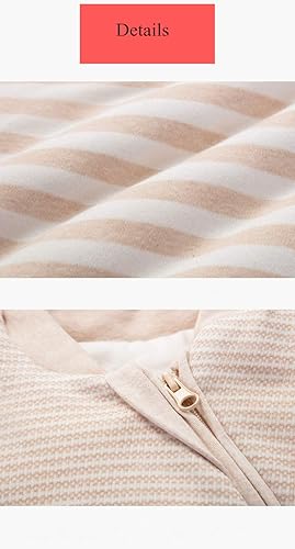 Miniatura 3 de Saco de dormir orgánico para bebé, manta de manga desmontable para otoño