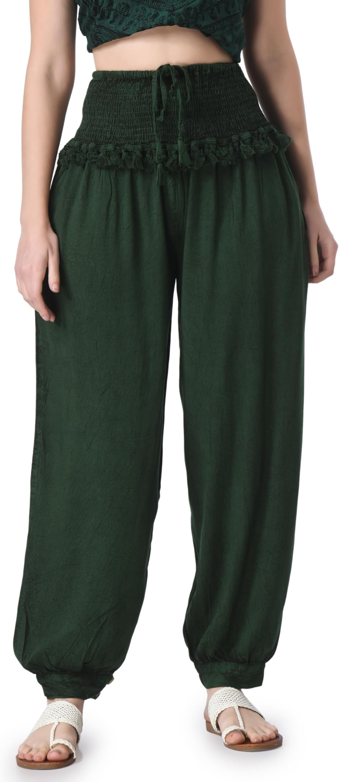 Purpura Women's Harem Pant | Patiala Pants | Afghani Salwar | Free Size