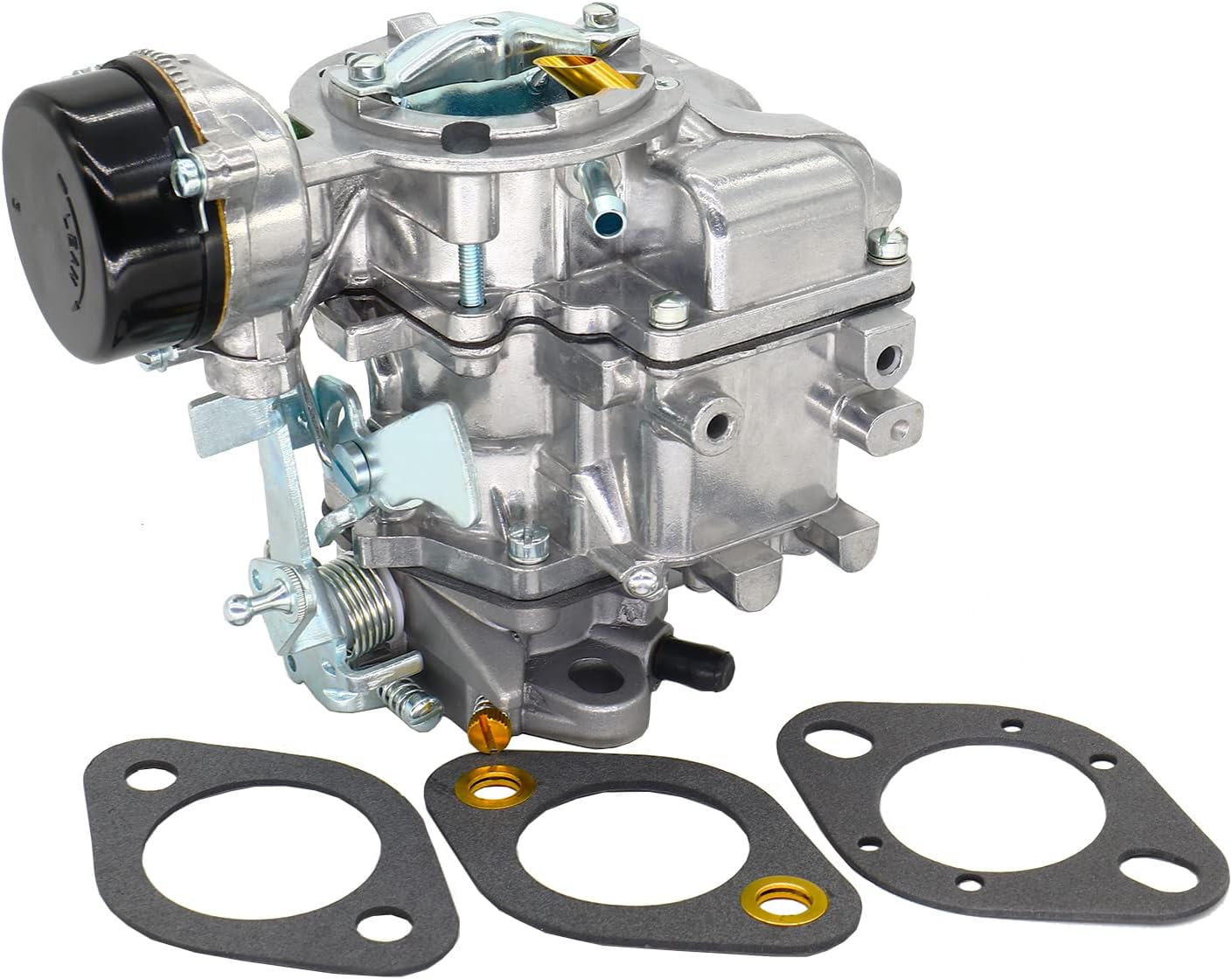 D5TZ9510AG Carburetor Replacement for Ford 240 250 300 YF C1YF 6 Cylinder Engine 1975-1982 Replace # RSC-300A 6307S 6054 6055 6-736 6056 6057 6058 6059 with Gaskets Automatic Choke