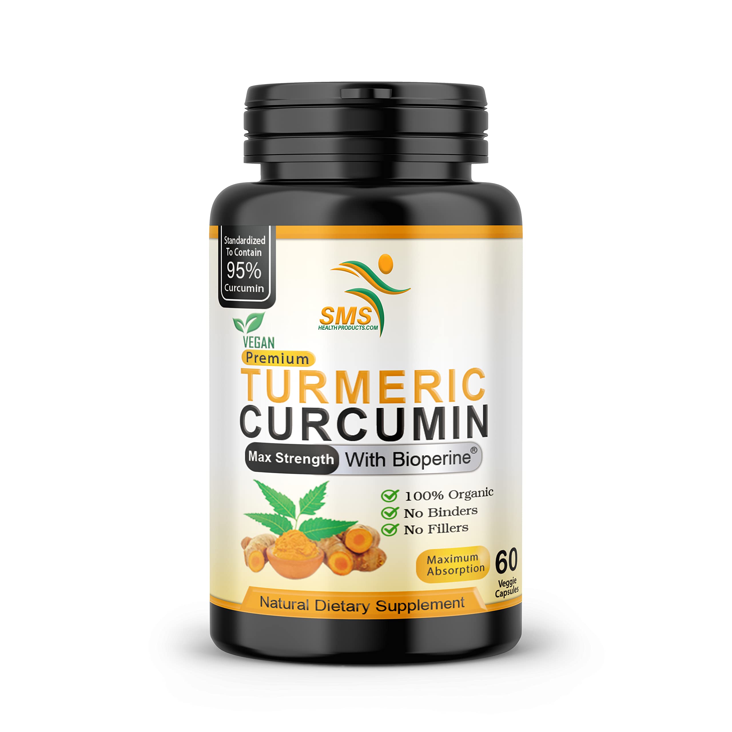 Curcumin 95 + Bioperine® By LLS | 500mg X 60 Veg Capsules - View #11
