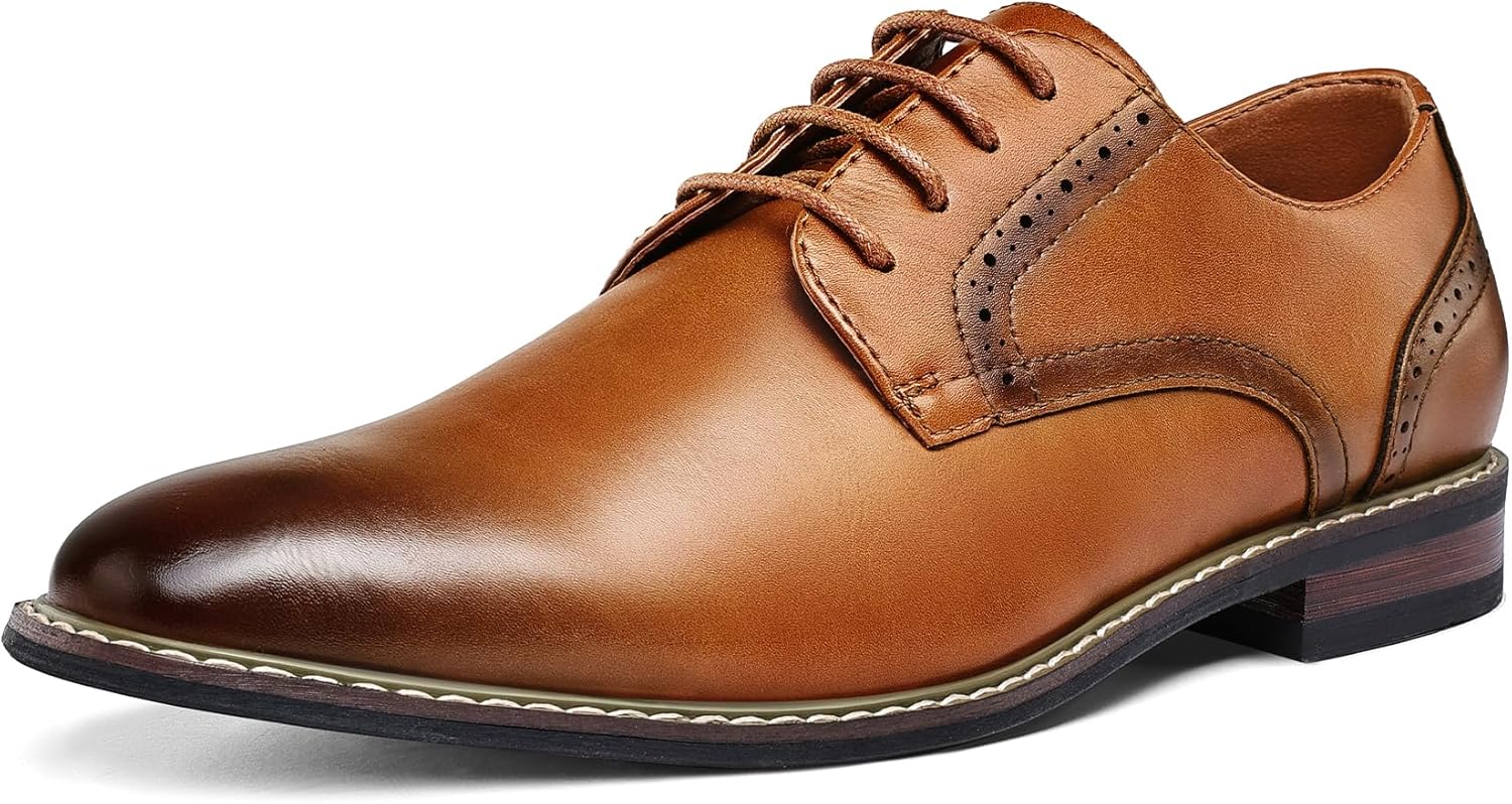 Men's Dress Shoes Formal Classic Business Lace up Oxford Shoes Wide Width