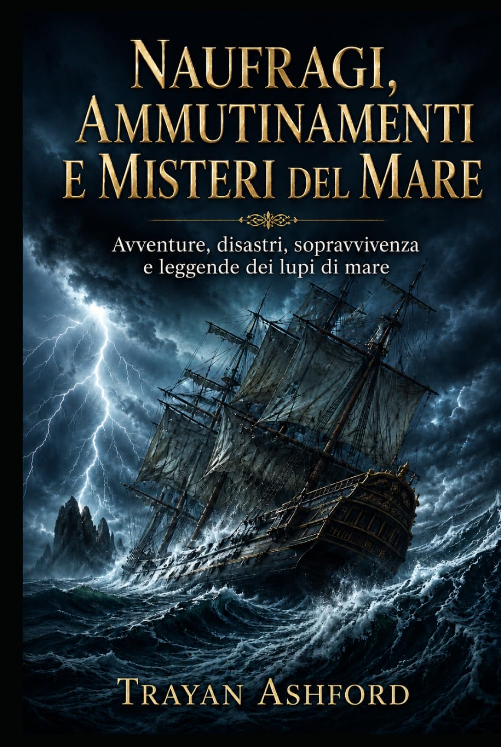 NAUFRAGI, AMMUTINAMENTI E MISTERI DEL MARE: Avventure, disastri, sopravvivenza e leggende dei lupi di mare (Storia nascosta)