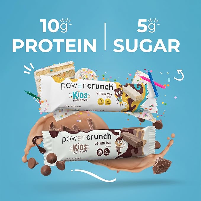 Power Crunch Protein Wafer Bars y Power Crunch KIDS, Pack Variado 15 Barras miniatura 3
