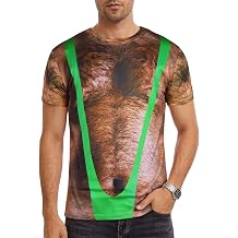 Funny Short Sleeve Shirts Unisex Creative Costume Novelty Graphic Tees