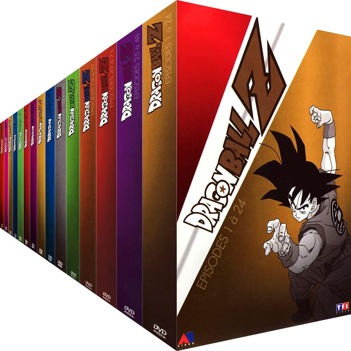 Dragon Ball ZIntégralePack 15 Coffrets (61 DVD) DVD et Bluray