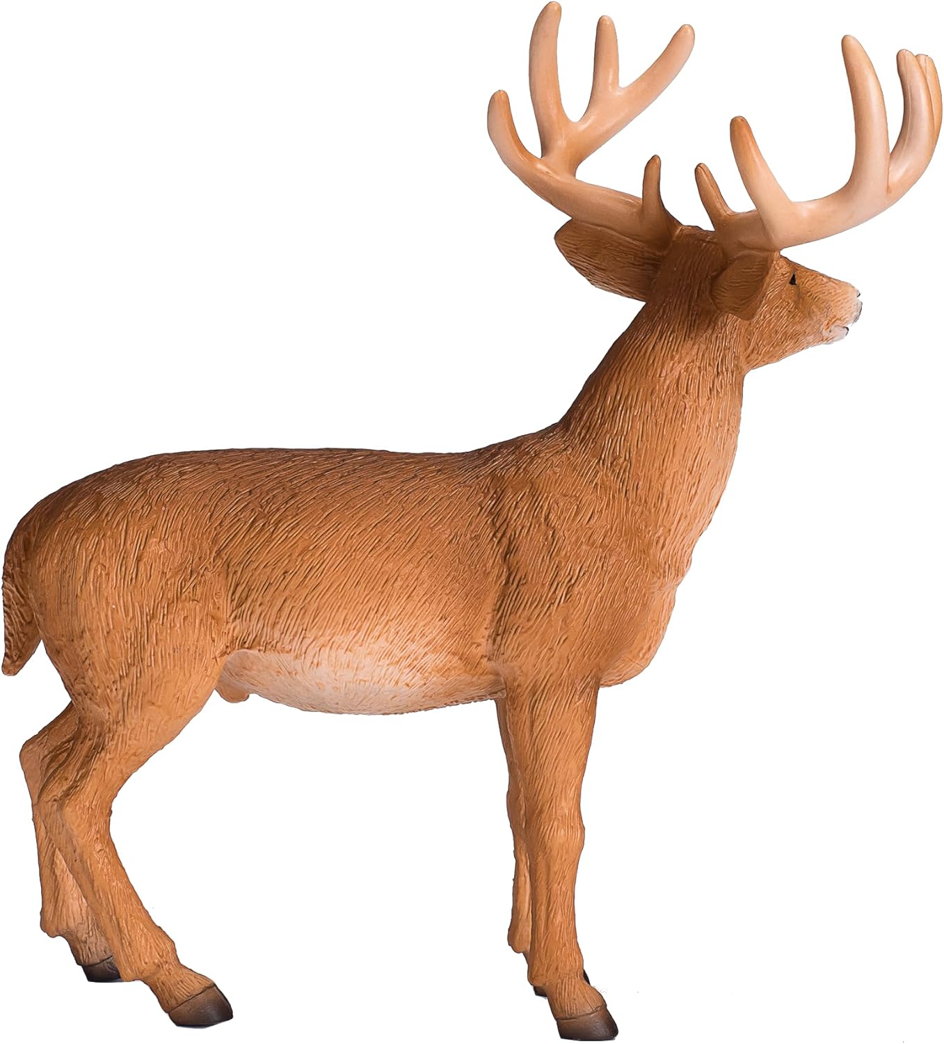 MOJO - White Tailer Deer Stag Buck | Hand-Painted Toy Figure | Woodland Collection | True to Life & Highly Detailed | Designed in UK