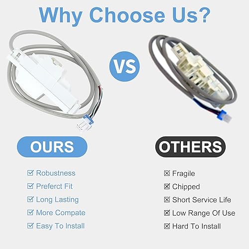 Miniatura 4 de Versión 2025 DC34-00025E DC34-00025A Interruptor de bloqueo de puerta de arandela, compatible con lavadora Sam.sung, reemplaza DC34-00025C 4546106