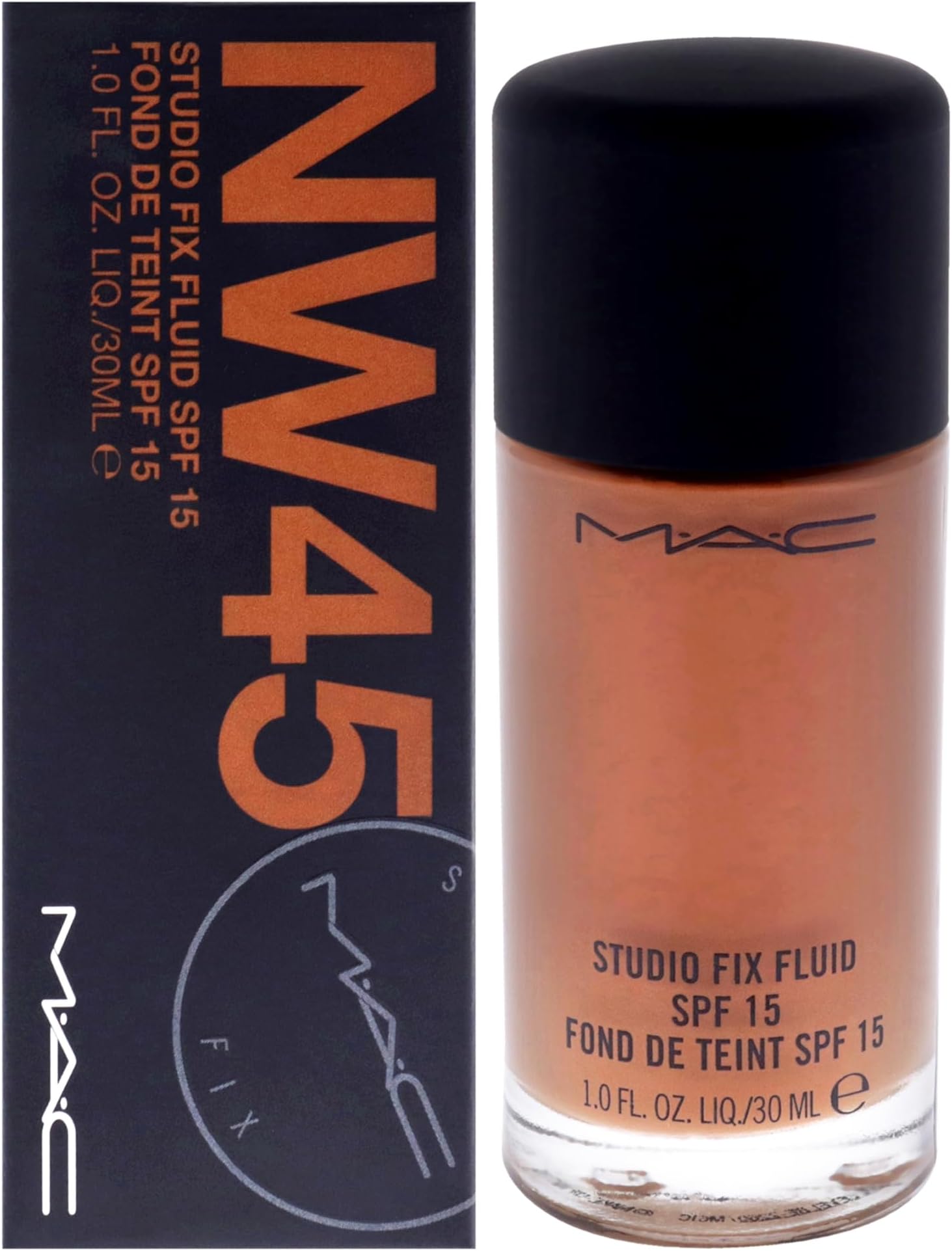 MAC Studio Fix Fluid Foundation SPF15 NW45