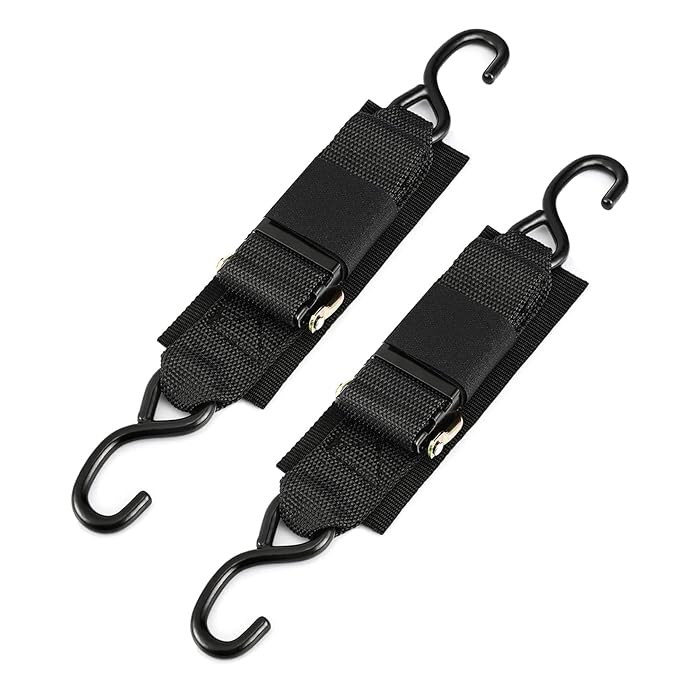 Buy Kohree Boat Trailer Transom Tie Down Straps 2" x4', Adjustable