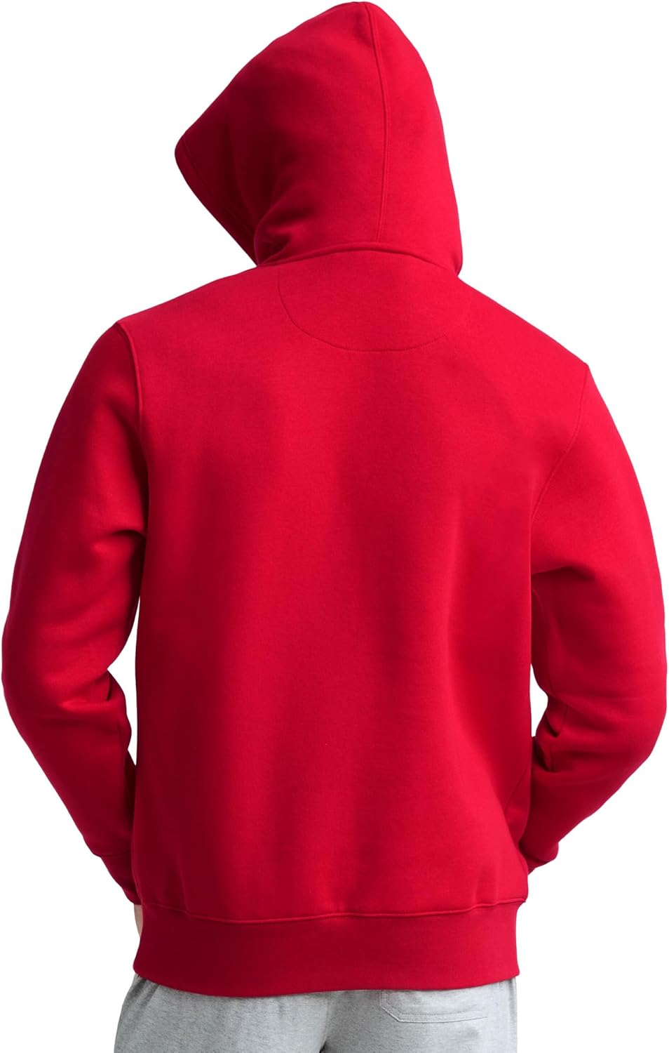 Champion Men's Pullover Graphic Fleece Hoodie, Standard Fit, Midweight Fleece, Classic Script Logo
