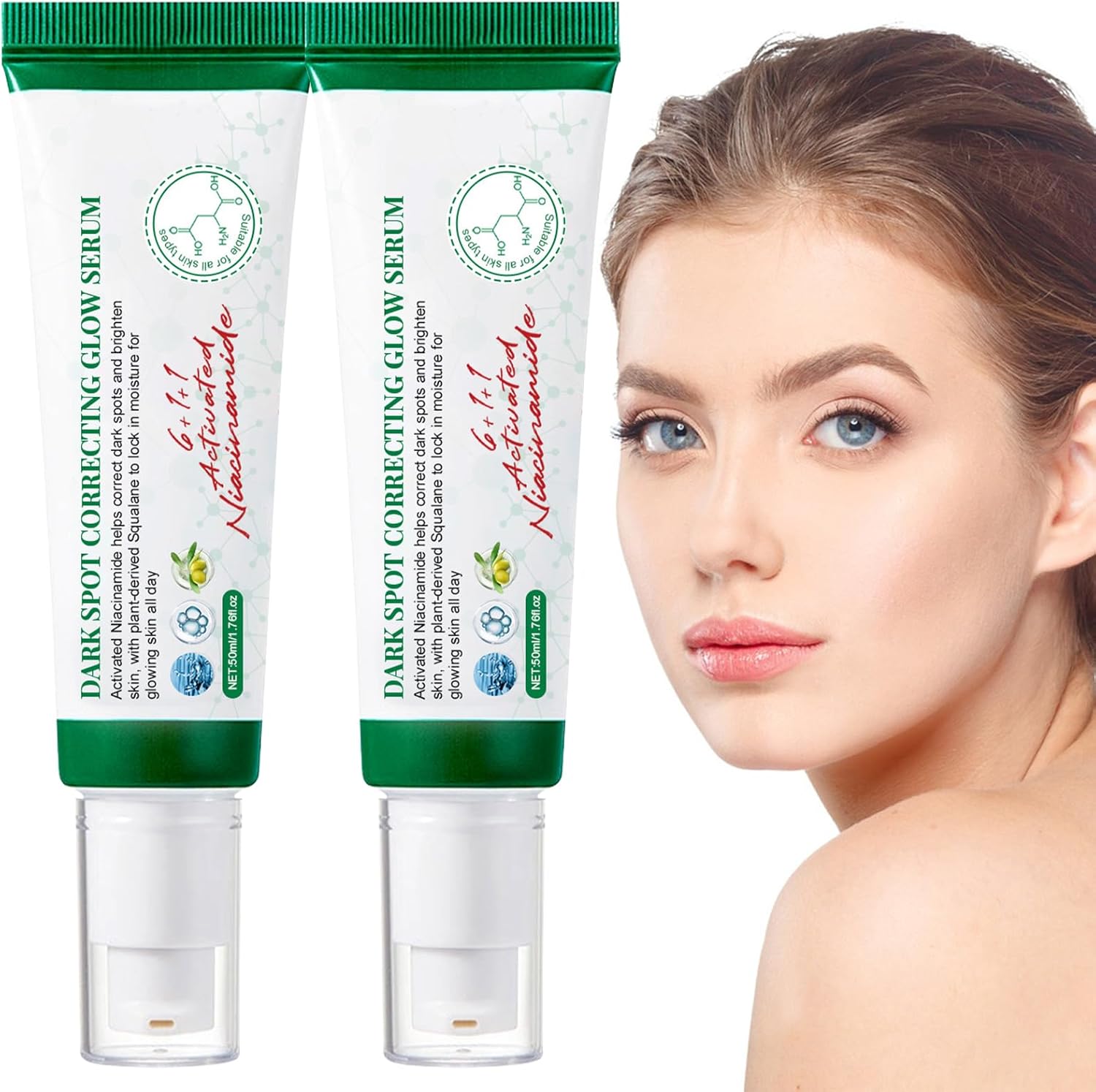 GROVL Skincare Serum for Face, Dark Spot Correcting Glow Serum