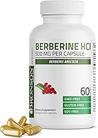 Vista 13 de Bronson Berberina como berberina HCI Berberis Aristata 500mg por cápsula vegetariana sin OMG, 30 cápsulas vegetarianas