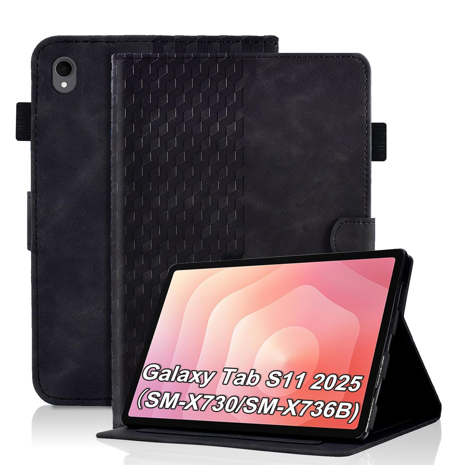 Case for Honor Pad X8a 11 Inch Tablet 2024 Protective Case Premium Leather Folio Smart Case with Auto Sleep/Wake Pen Holder Card Slot for Honor Pad X8a- Dark Green — view 81