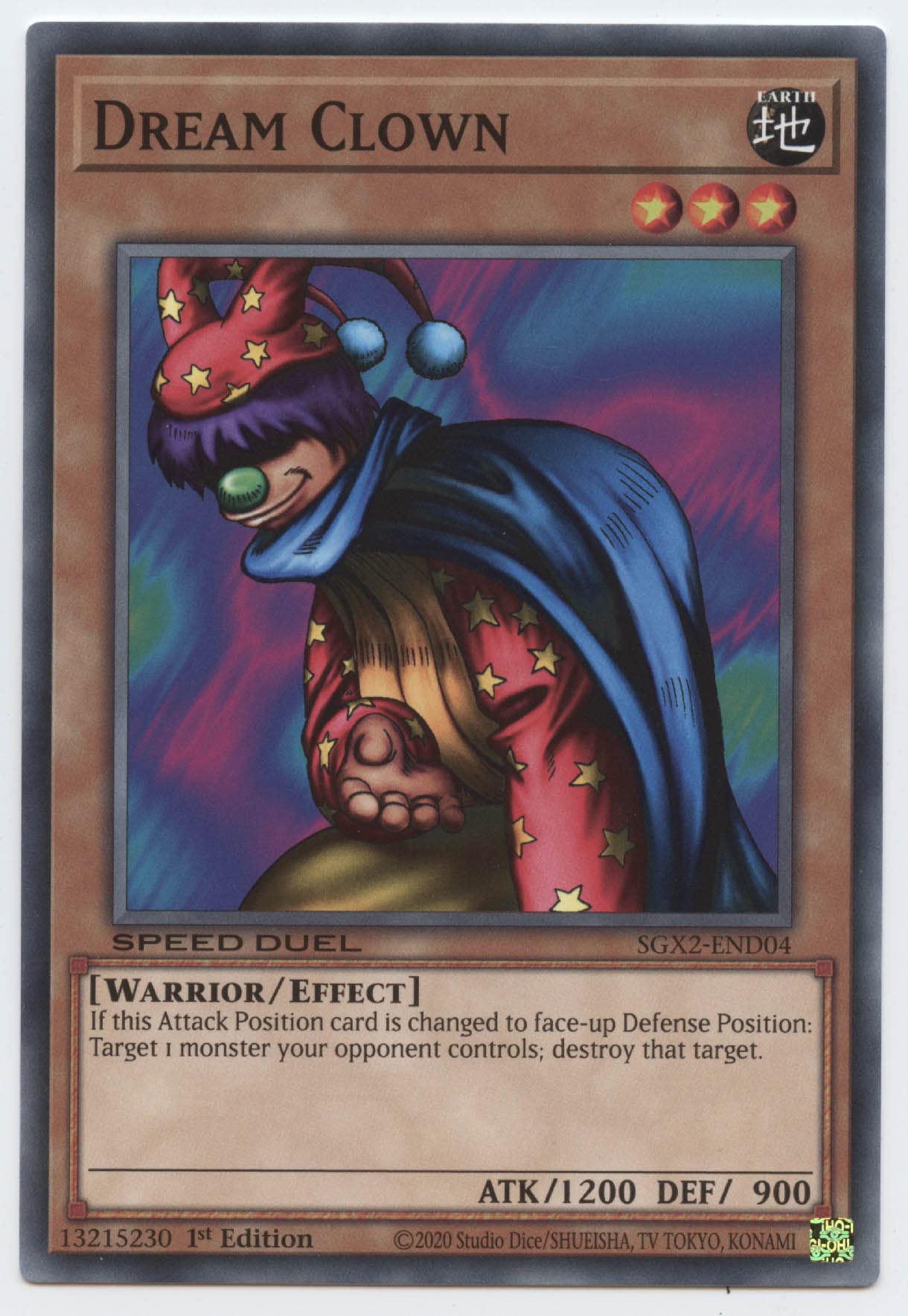 Amazon.com: Yu-Gi-Oh! Dream Clown - SGX2-END04 - Common