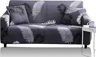 X-ZBS Housse de canapé Couvre pour canapé en Forme de L élastique Housse de canapé(Le canapé d'angle en L Doit en Acheter Deux)