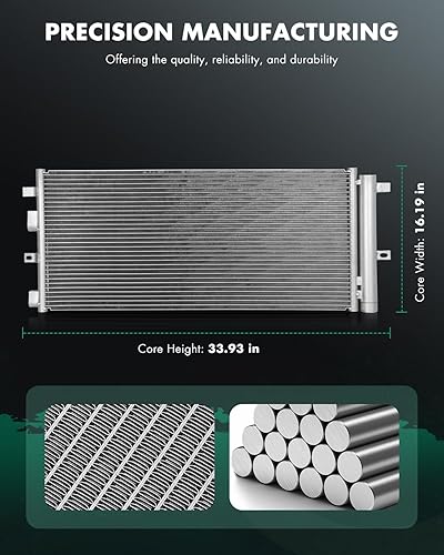 Vista 396 de SCITOO Aire acondicionado condensador compatible con Chevrolet, para modelos GMC - Silverado 2500 HD 2015-2019 - Sierra 2500 HD 2015-2019 - 6.0L