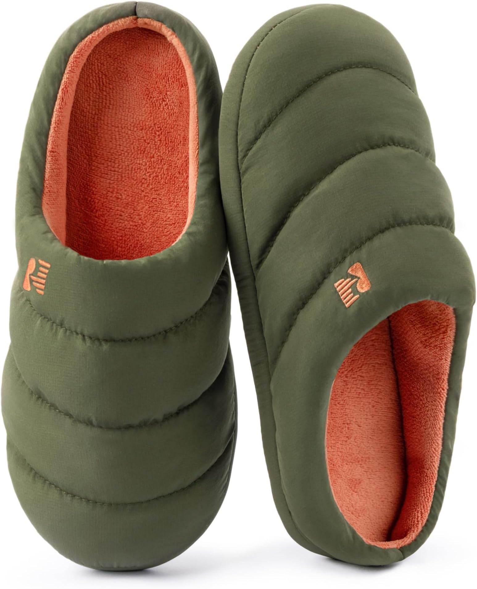 – Men's Campground Memory Foam Down Slipper