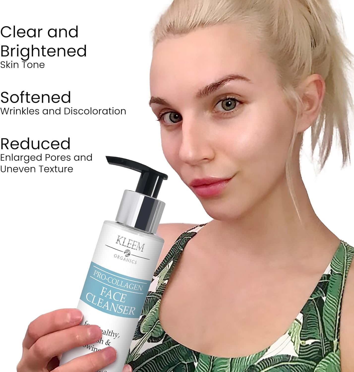 Kleem Gentle Exfoliating Face Wash with Glycolic & Salicylic Acid