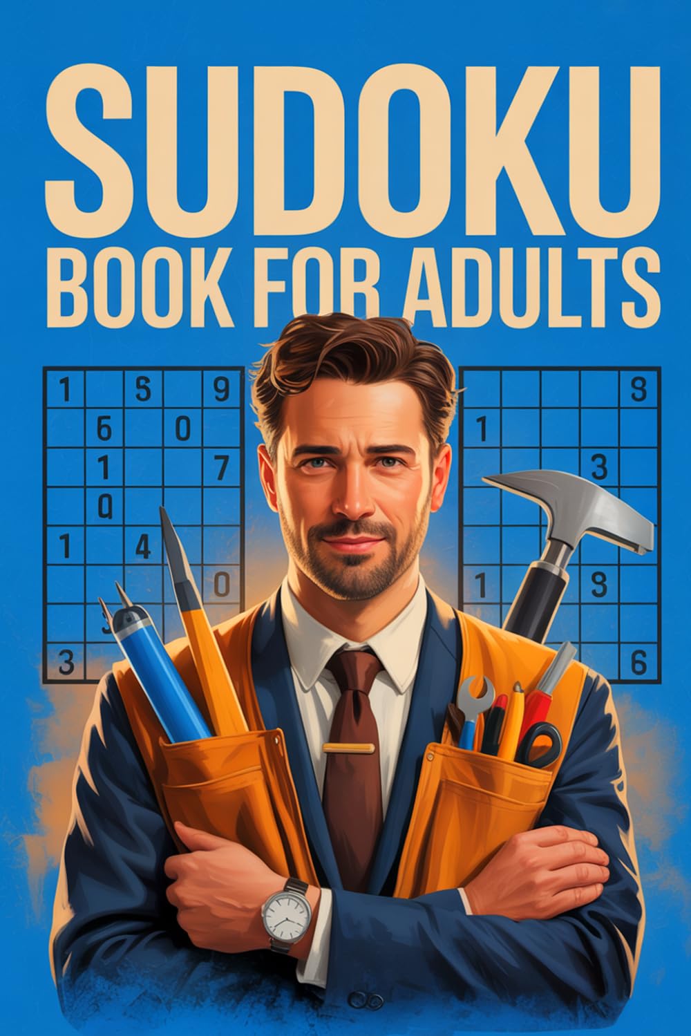 Sudoku Book for Adults: Accessible Puzzle Activity Workbook for Grown-Ups
