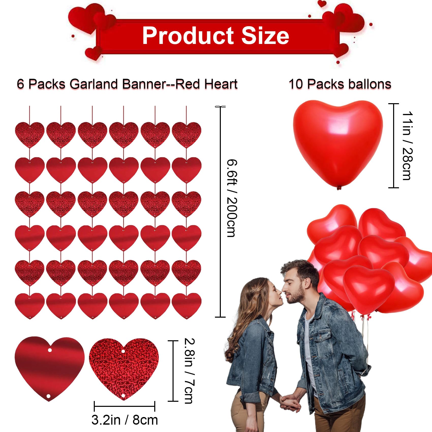 Romantisches Deko-Set Für Valentinstag & Hochzeit – Mit Love-Ballon, Rosenblättern & Herz-Teelichtern