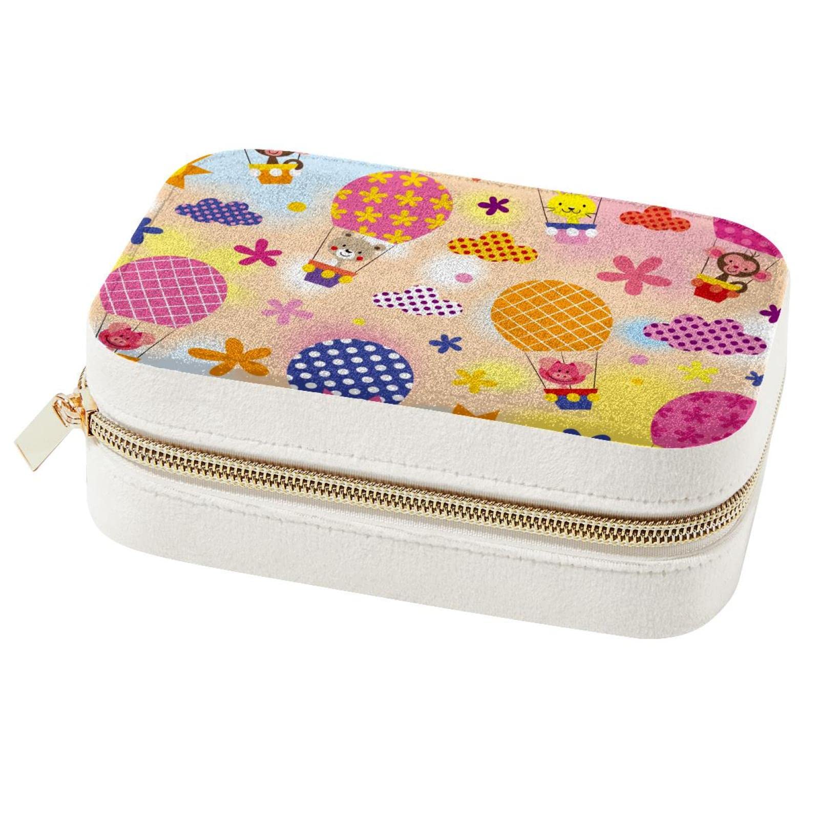 Boîte à bijoux montgolfière portable pour organiser ses trésors en voyage