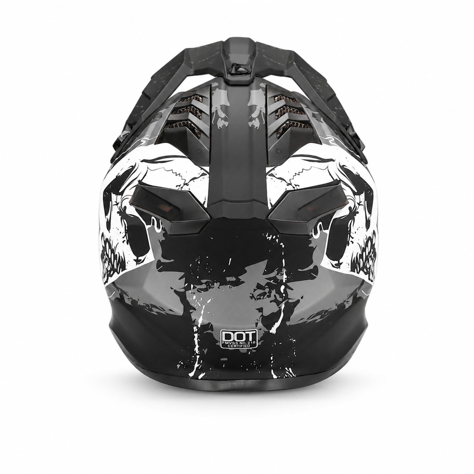 Casco Motocross Adulto con Gafas Kit 4 Piezas