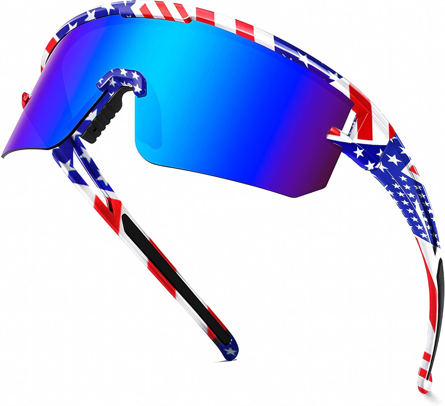 YUNBLL&KO Sports Polarized Sunglasses Men Women UV400 Protection Kids Youth Baseball Sunglasses for Cycling Softball Running